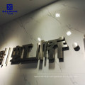 Laser Cutting Welding PVD Coated Mirror Stainless Steel Sign